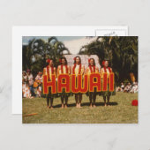 Vintage Hawaii Briefkaart (Voorkant / Achterkant)