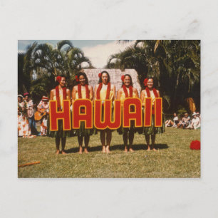 Vintage Hawaii Briefkaart
