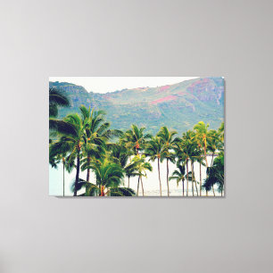 Vintage Hawaii Canvas Afdruk
