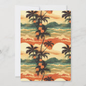 Vintage Hawaii | Carte de vacances Mele Kalikimaka (Dos)