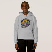 Vintage Hawaii Surf Retro Sunset esthétique (Devant entier)