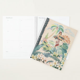 Vintage Hawaiiaanse Reisposter Planner