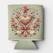 Vintage Heart Valentine's day xoxo Glacière (Dos)