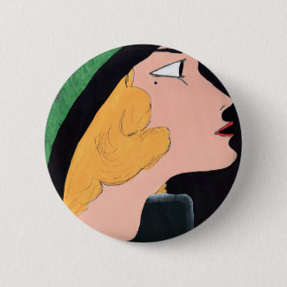 Vintage heeft de Button van de look