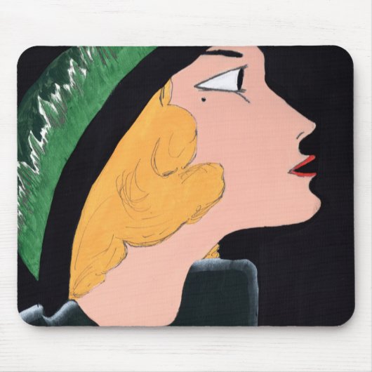 Vintage heeft de look Mousepad Muismat (Voorkant)