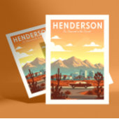 Vintage Henderson Nevada Briefkaart