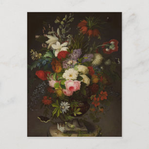 Vintage Henryka Beyer Flowers Briefkaart