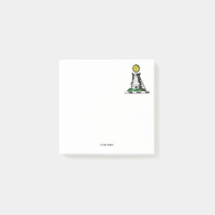 Vintage Heraldic Medieval Castle Emblem Crest Post-it® Notes