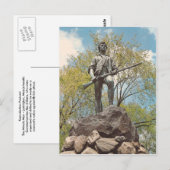 Vintage het kleine Man Briefkaart (Voorkant / Achterkant)