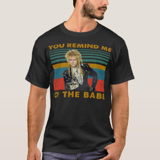 Vintage Het Labyrint Film Idol Art Gift Voor Fans T-shirt