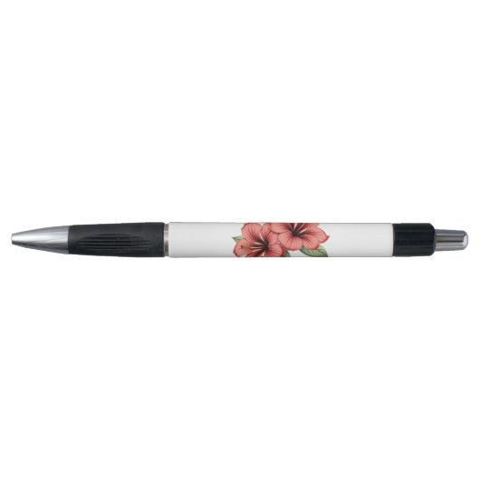 Vintage Hibiscus (Set of 6) Pen (Voorkant)