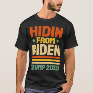 Vintage Hidin Van Biden Trump 2020 T-shirt Amerika