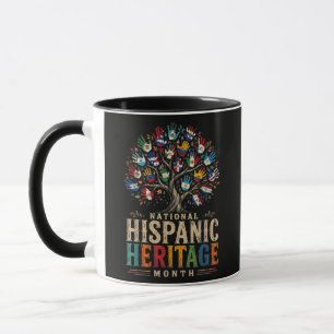 Vintage Hispanic Heritage Month Unity Boom Mok