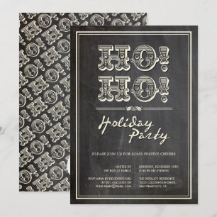 Vintage HO classique ! Oh ! Invitation de fête