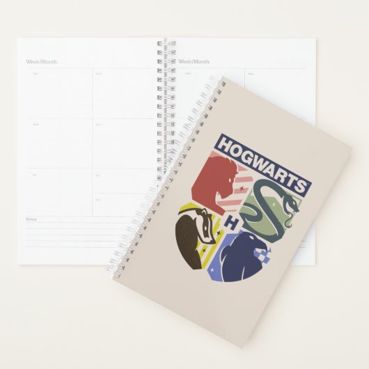 Vintage HOGWARTS™ Stamped Crest Planner (Display)