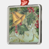 Vintage Holly Berries Metalen Ornament (Links)
