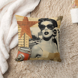 Vintage Hollywood Retro Design Kussen