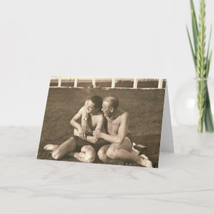 Vintage Homosexuelen Kaart