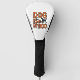 Vintage Hond Is My Boo Halloween Shirt Ontwerp_1 Golfheadcover