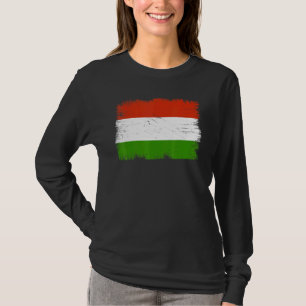 Vintage Hongarije Vlag Hongaarse Onafhankelijkheid T-shirt