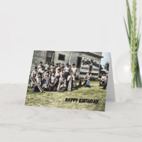 VINTAGE HONKBAL KUNST FOTO JONGENS HONKBAL KINDERE