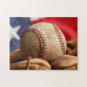 Vintage Honkbal Legpuzzel