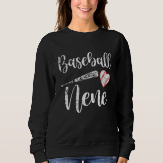 Vintage honkbal Nene grappige honkbal cadeaus Trui