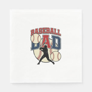 Vintage honkbal vader shirt ontwerp_1 servet