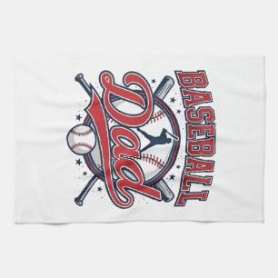 Vintage honkbal vader shirt ontwerp_1 theedoek