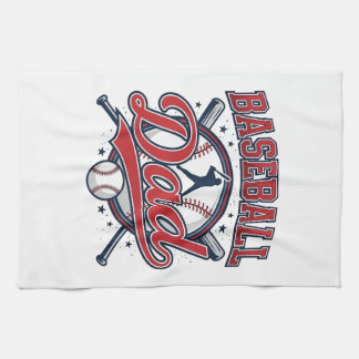 Vintage honkbal vader shirt ontwerp_1 theedoek