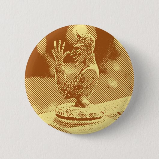 Vintage Hood Ornament Button (Voorkant)