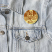 Vintage Hood Ornament Button (In situ)