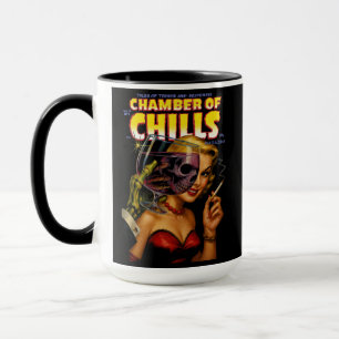 Vintage Horror Stripverhaal Kunst – Femme Fatale S Mok