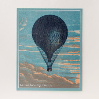 Vintage Hot Air Balloon Sky Le Balloon Pichot Legpuzzel