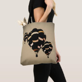 Vintage Hot Air Balloons Draagtas (Dichtbij)