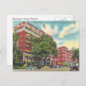 Vintage Hot Springs Arkansas Briefkaart (Voorkant / Achterkant)