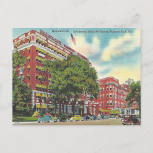 Vintage Hot Springs Arkansas Briefkaart