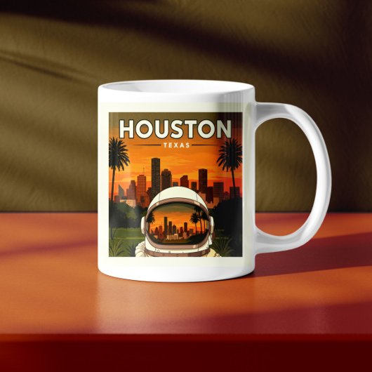 Vintage Houston Texas Koffiemok