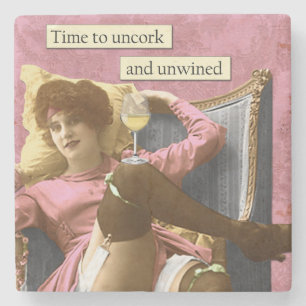 Vintage Humor Onderzetter