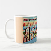Vintage Hyannis MA Salutations Mug (Gauche)