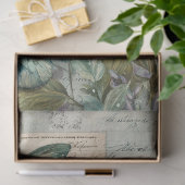 Vintage Hydrangea Butterfly Garden Decoupage Tissuepapier (Geschenk)