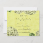 Vintage Hydrangeas RSVP (Dos)