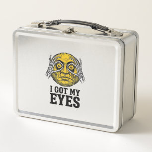 Vintage I Got My Eyes Funny Halloween Shirt Design