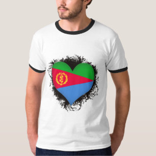 Vintage I houdt van Eritrea T-shirt