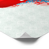 Vintage I Love Iran Poster (Hoek)