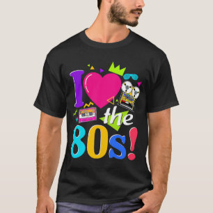 Vintage I Love The 80's Made Me 1980 80's Cassette T-shirt