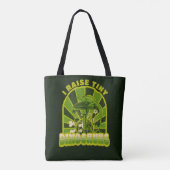 Vintage I Raise Tiny Dinosaurs  Draagtas (Achterkant)