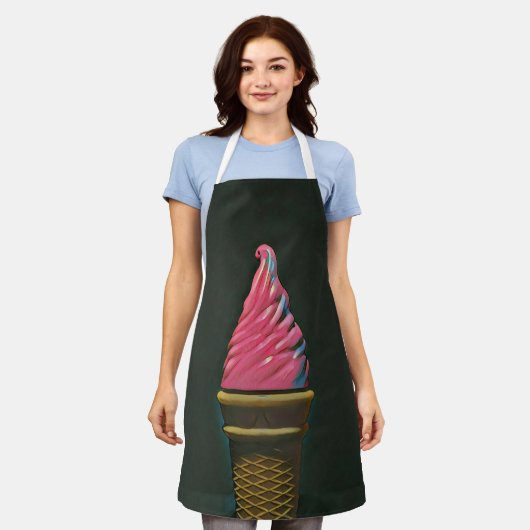 Vintage ice cream cone schort (Gedragen)