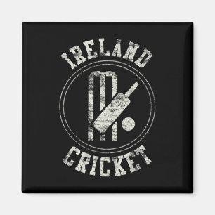 Vintage Ierland Cricket Logo Magneet