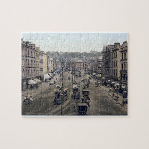 Vintage Ierland, Patricks st. Cork city puzzel